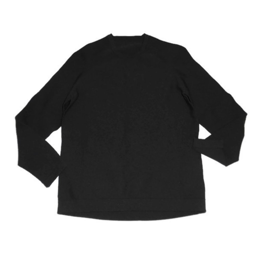 Lululemon Gray Shirt Compression Mens Stretch Long Sleeve Crew Neck